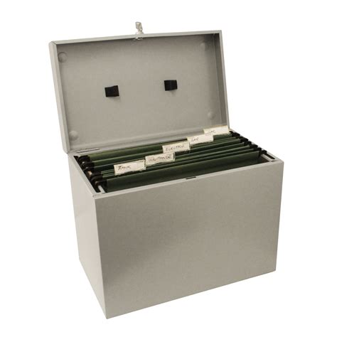 metal document box wilko|small metal filing box.